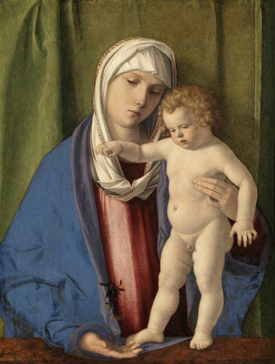 Szűz és gyermek, 1488-90 körül (olaj, panel) alkotó: Giovanni Bellini