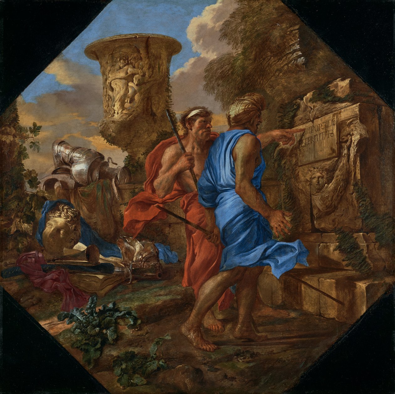 Árkádiai pásztorok alkotó: Giovanni Benedetto Castiglione