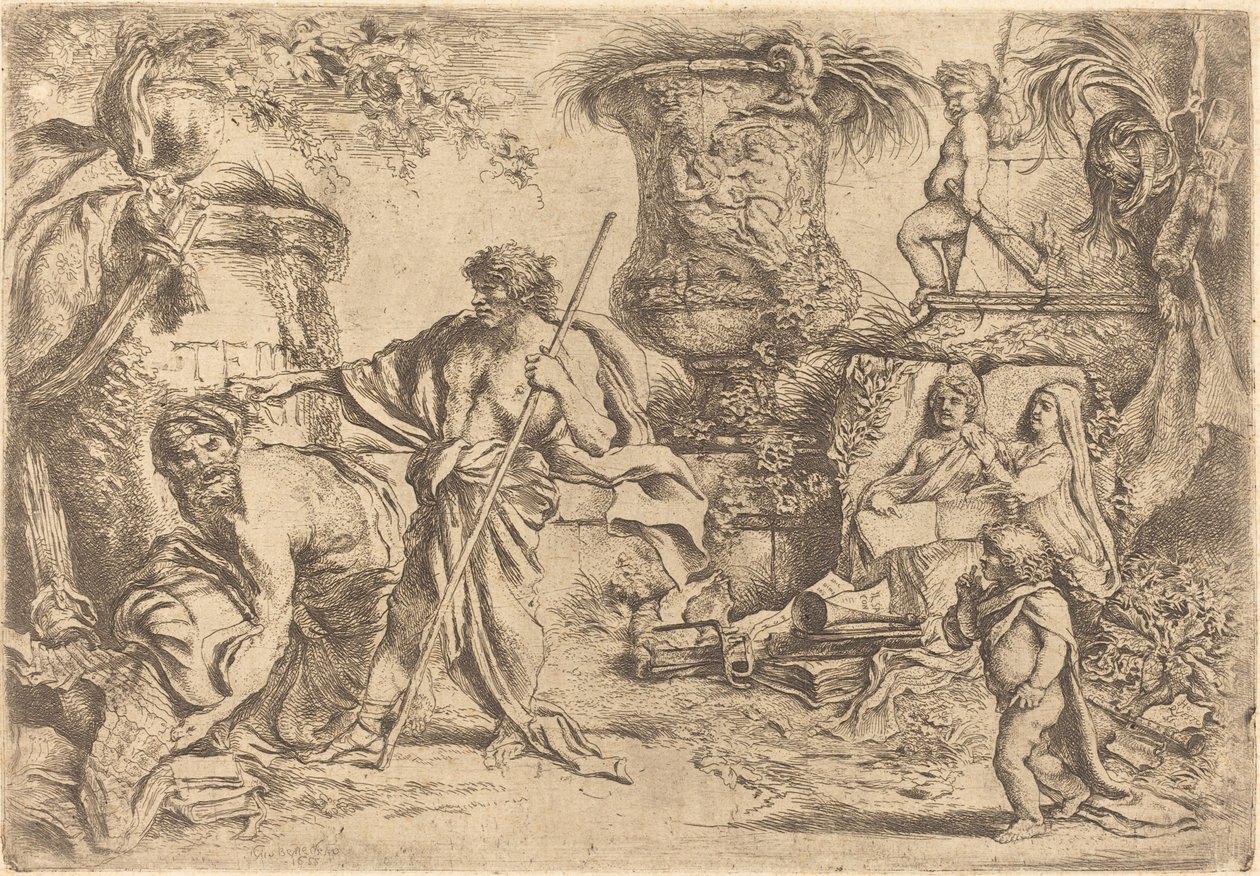 Időbeliség Örökkévalóság alkotó: Giovanni Benedetto Castiglione