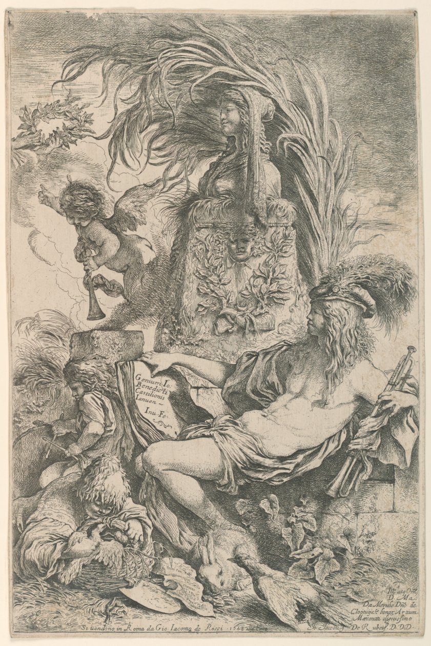 Castiglione zsenije alkotó: Giovanni Benedetto Castiglione