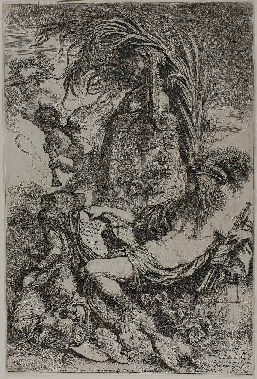 Castiglione zsenije alkotó: Giovanni Benedetto Castiglione
