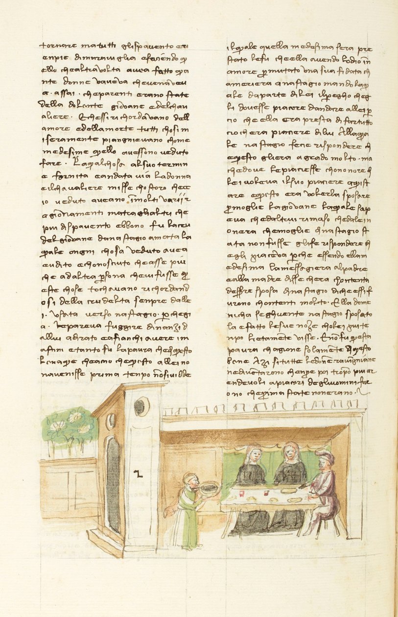 Dekameron, A sólyom - Giovanna Federigo Alberighi vendége, Ötödik nap, 9. novella alkotó: Giovanni Boccaccio