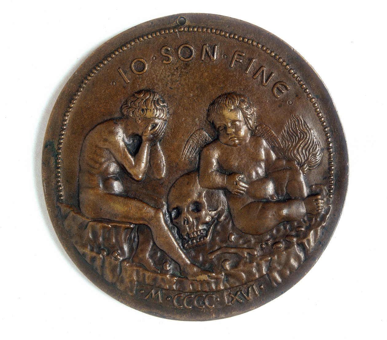 Antonino Pio-t ábrázoló érem: hátlap, Giovanni Boldù műve, a modenai Galleria Estense-ben őrzik. alkotó: Giovanni Boldù