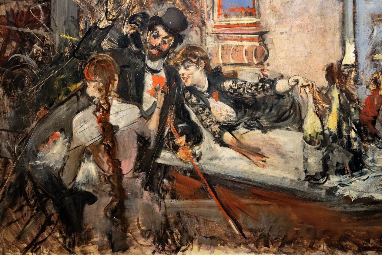A Folies Bergère-ben alkotó: Giovanni Boldini