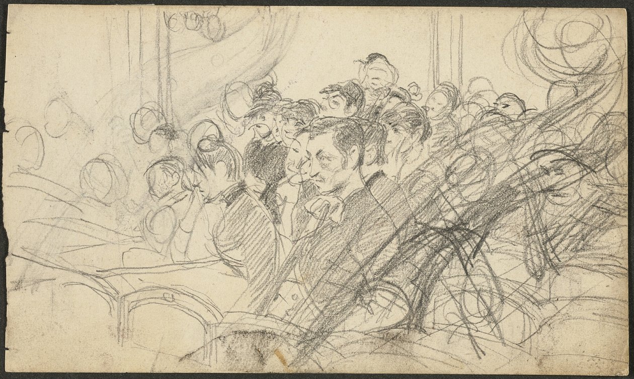 Közönség a párizsi színházban I alkotó: Giovanni Boldini