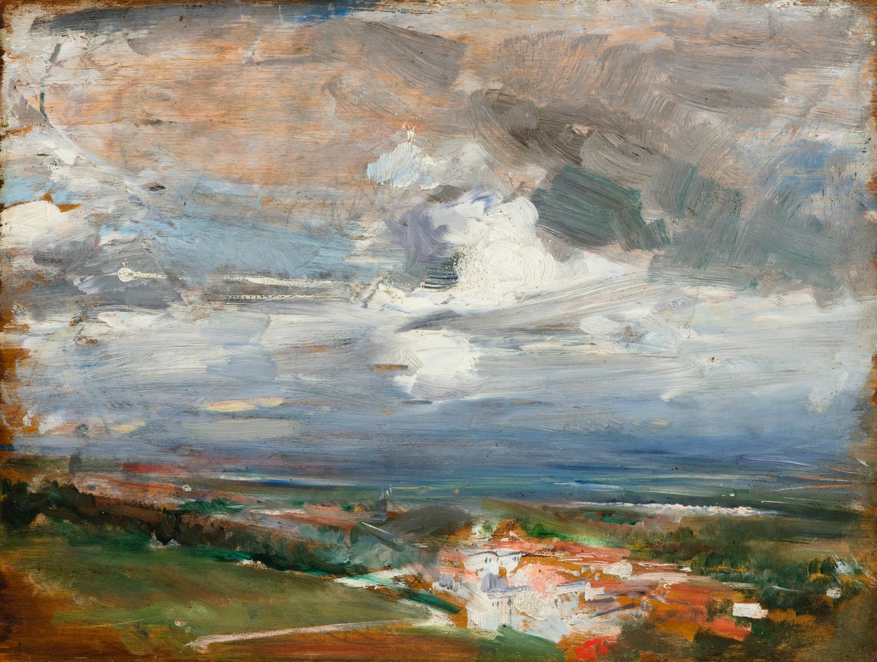 Boldini - PINK LANDSCAPE alkotó: Giovanni Boldini