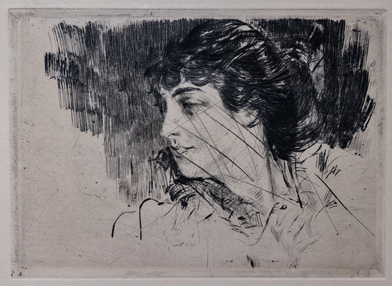 Gabrielle de Rasty grófnő alkotó: Giovanni Boldini