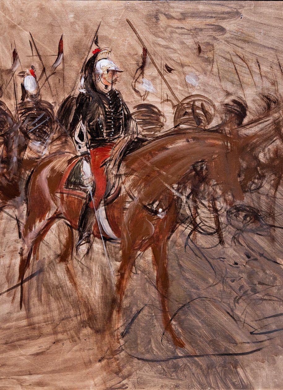 Dragonyok lóháton alkotó: Giovanni Boldini