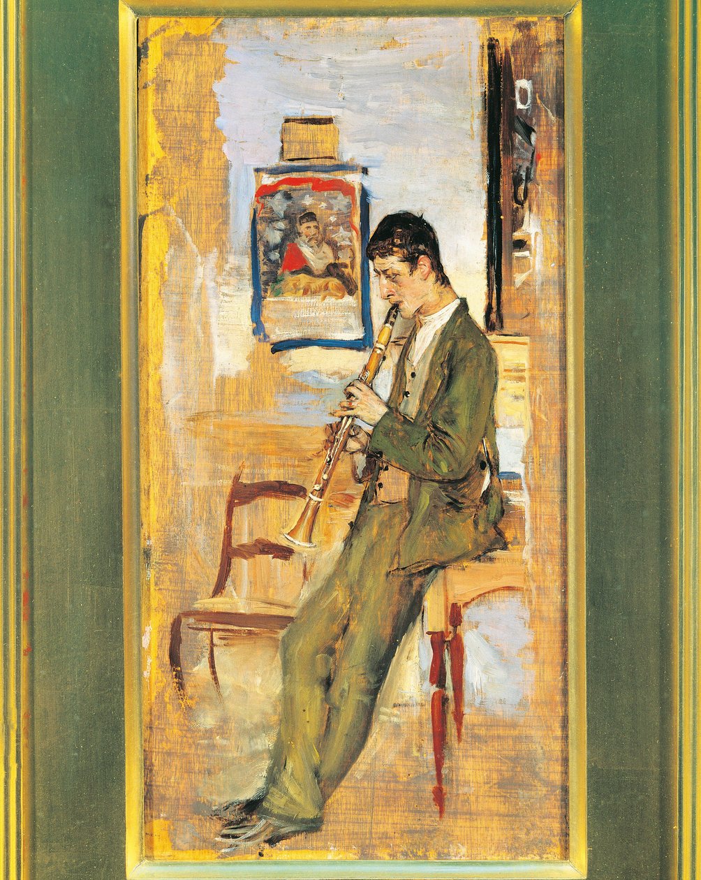 Olaszország, Clarino Player alkotó: Giovanni Boldini