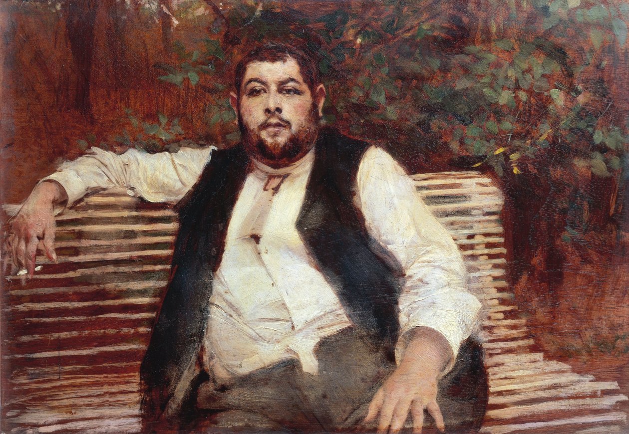 Olaszország, Ferrara, A fátyol-Picard kertésze alkotó: Giovanni Boldini