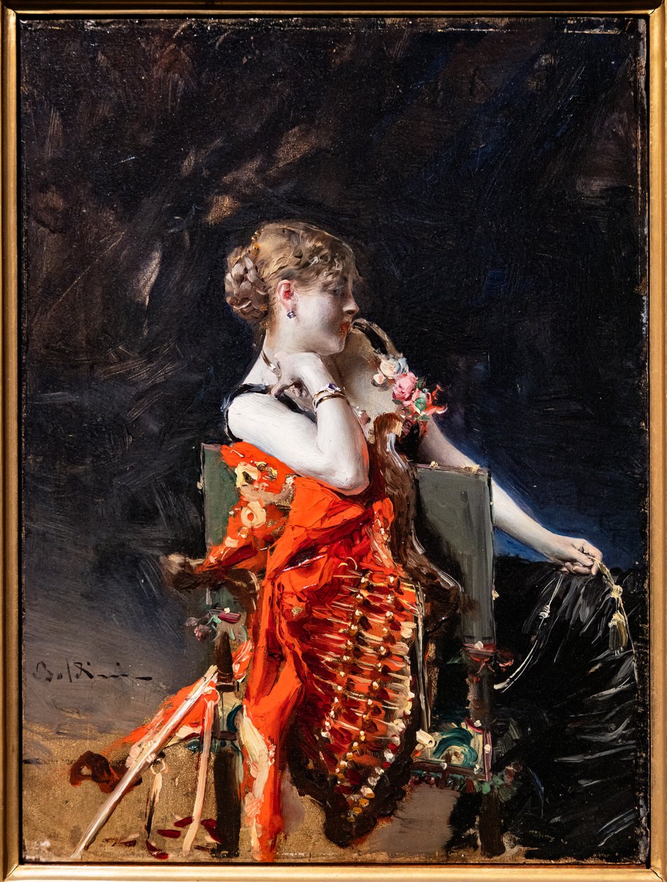 asszony X alkotó: Giovanni Boldini