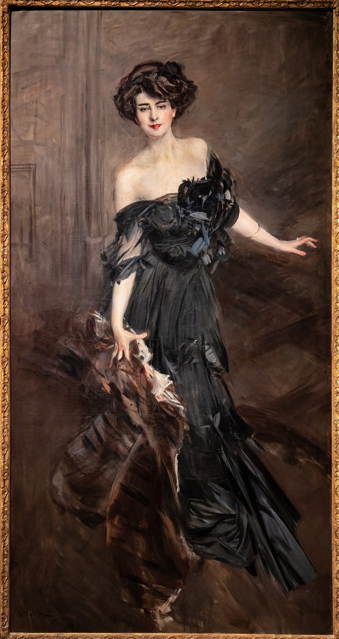 Mademoiselle de Nemidofft alkotó: Giovanni Boldini