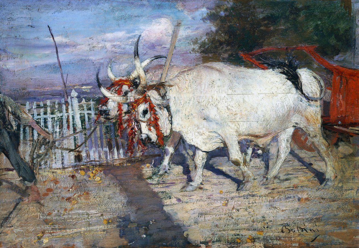 Ökrösszekér alkotó: Giovanni Boldini
