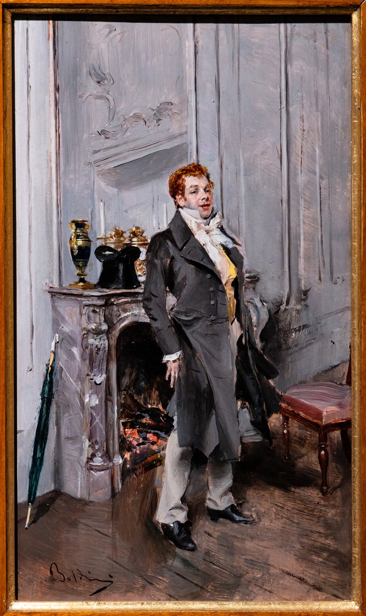 Coquelin Aine portréja alkotó: Giovanni Boldini