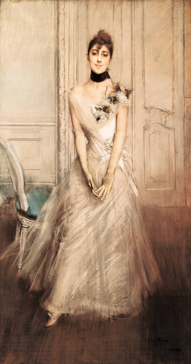 Emiliana Concha de Ossa portréja alkotó: Giovanni Boldini