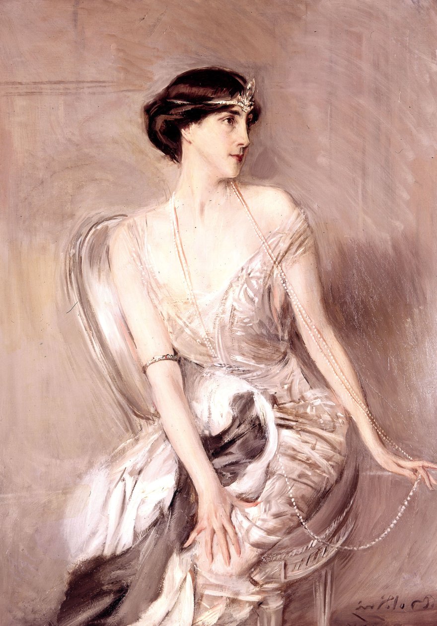 Genevieve Lantelme portréja, c. 1907 (festmény) alkotó: Giovanni Boldini
