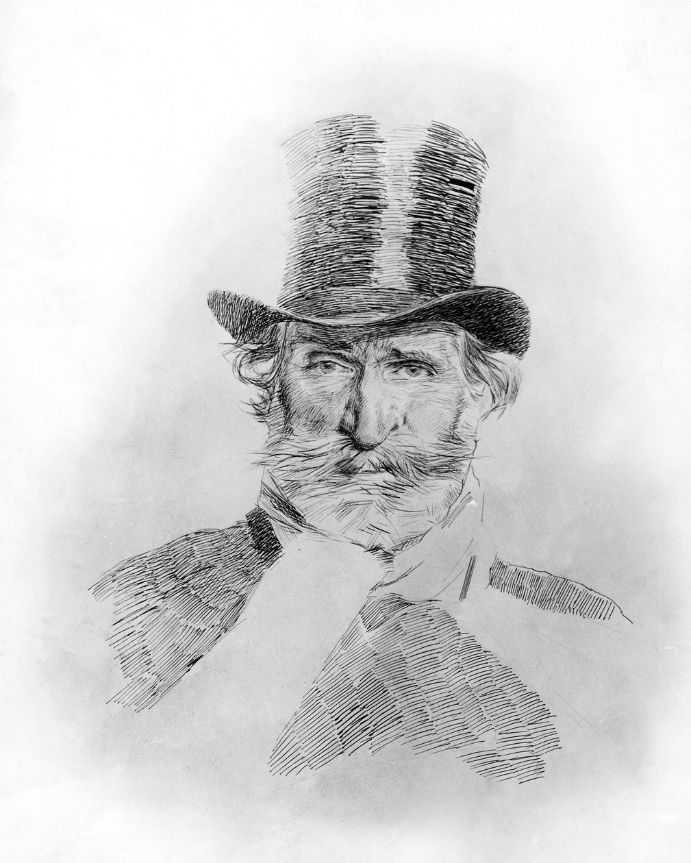 Giuseppe Verdi portréja (Roncole Verdi alkotó: Giovanni Boldini