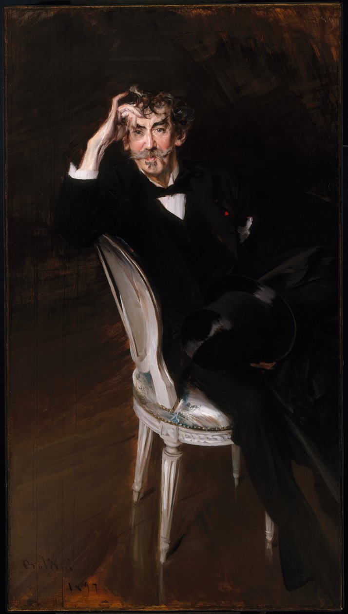 James Abbott McNeil Whistler (1834-1903) portréja 1897 alkotó: Giovanni Boldini