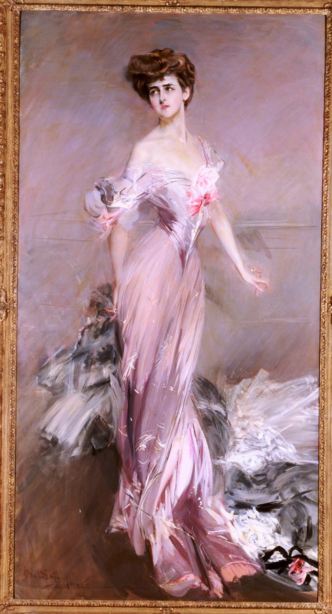 Mrs Howard-Johnston portréja, 1906 alkotó: Giovanni Boldini