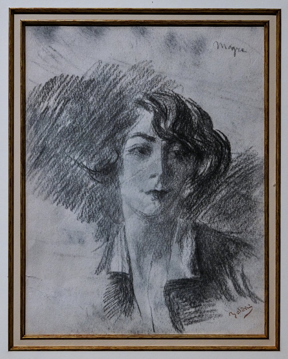 Egy hölgy portréja alkotó: Giovanni Boldini