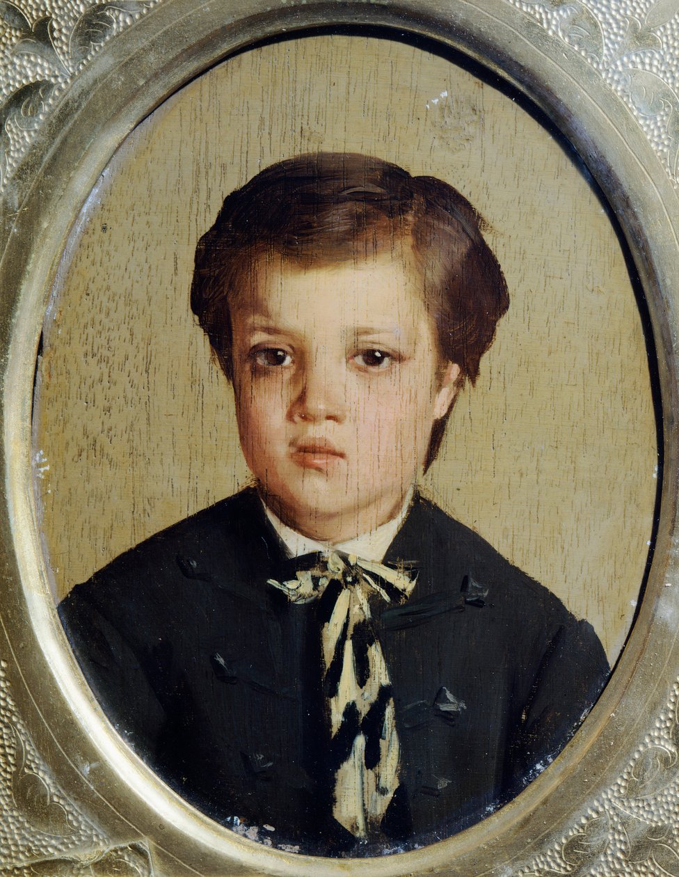 Francesco Boldini testvér portréja, Giovanni Boldini (1842-1931), olaj, fa alkotó: Giovanni Boldini