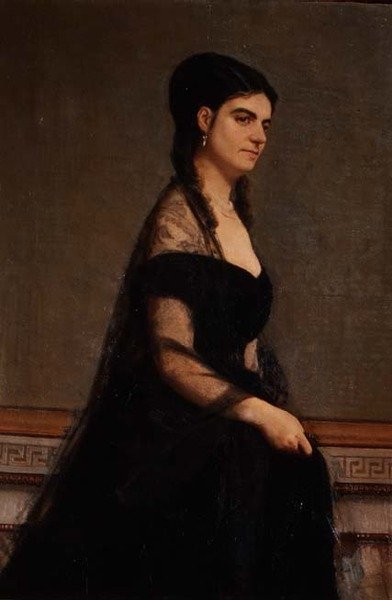 G. Tempestini grófnő portréja alkotó: Giovanni Boldini