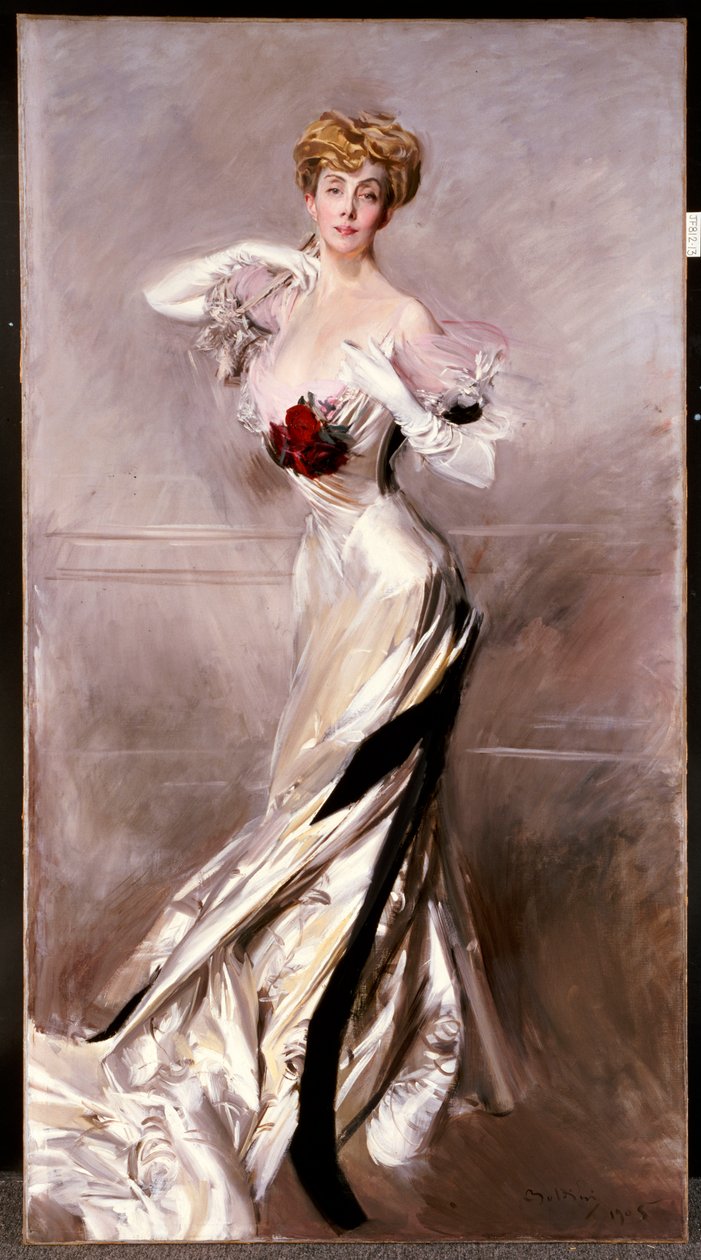 Zichy grófnő portréja, 1905 alkotó: Giovanni Boldini
