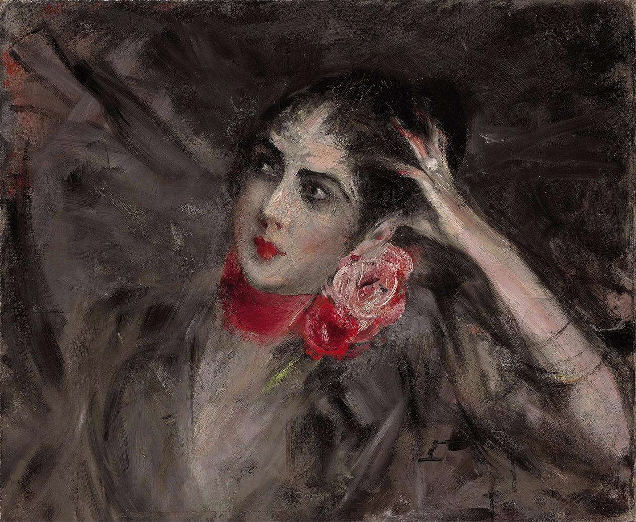 Katalin Radziwill hercegnő, született Katarzyna Rzewuska alkotó: Giovanni Boldini