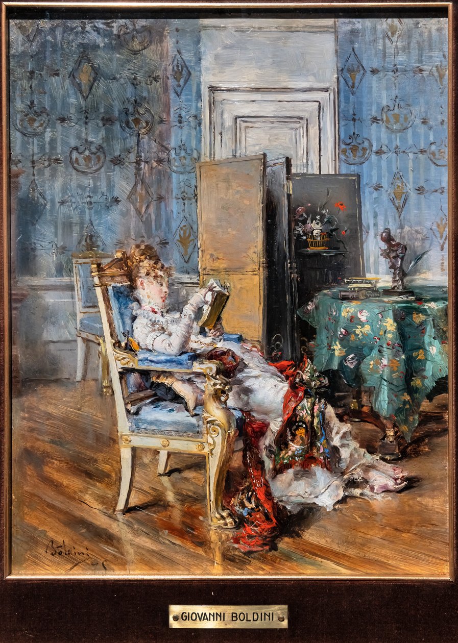Olvasó Nő alkotó: Giovanni Boldini