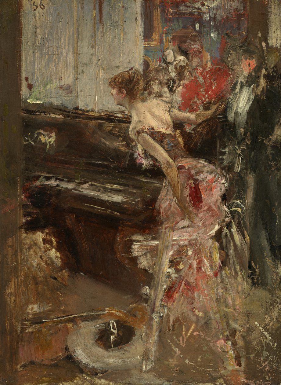 Preambulumbekezdés, 1884 körül alkotó: Giovanni Boldini
