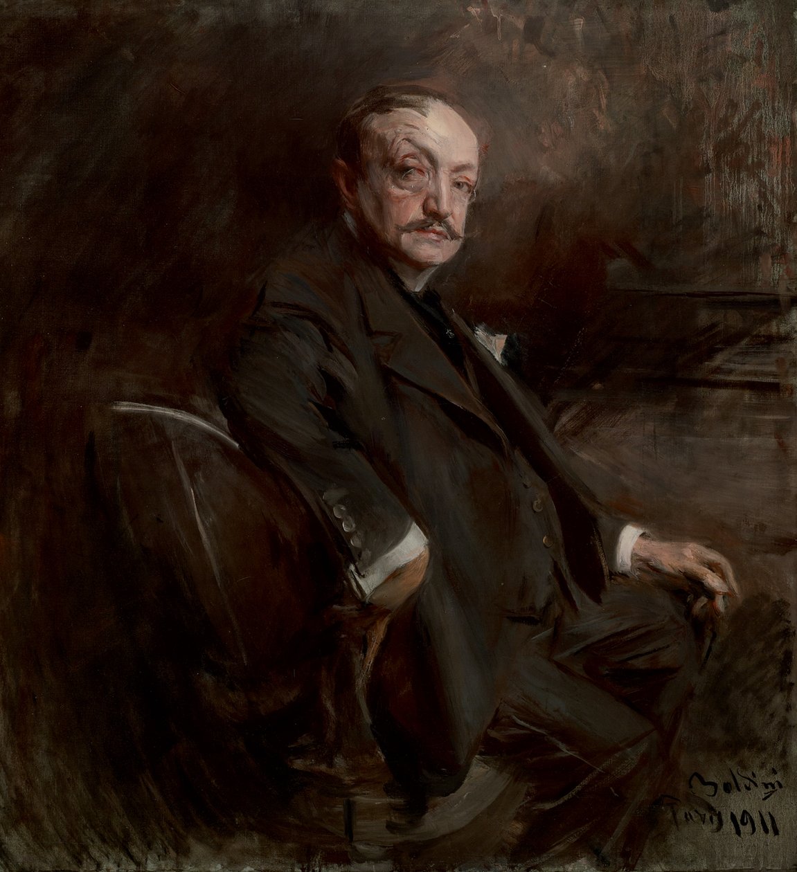 Önarckép, 1911. alkotó: Giovanni Boldini
