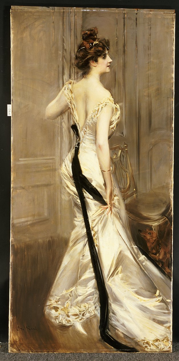 The Black Sash, 1905 körül alkotó: Giovanni Boldini