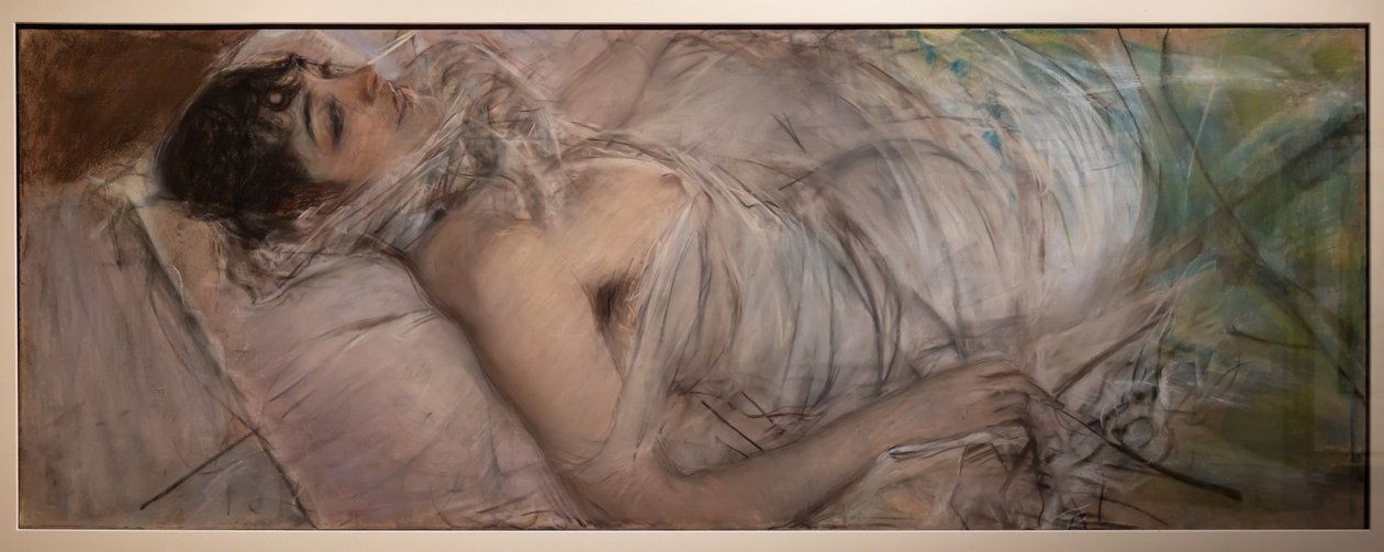 Rasty grófnője fekve alkotó: Giovanni Boldini