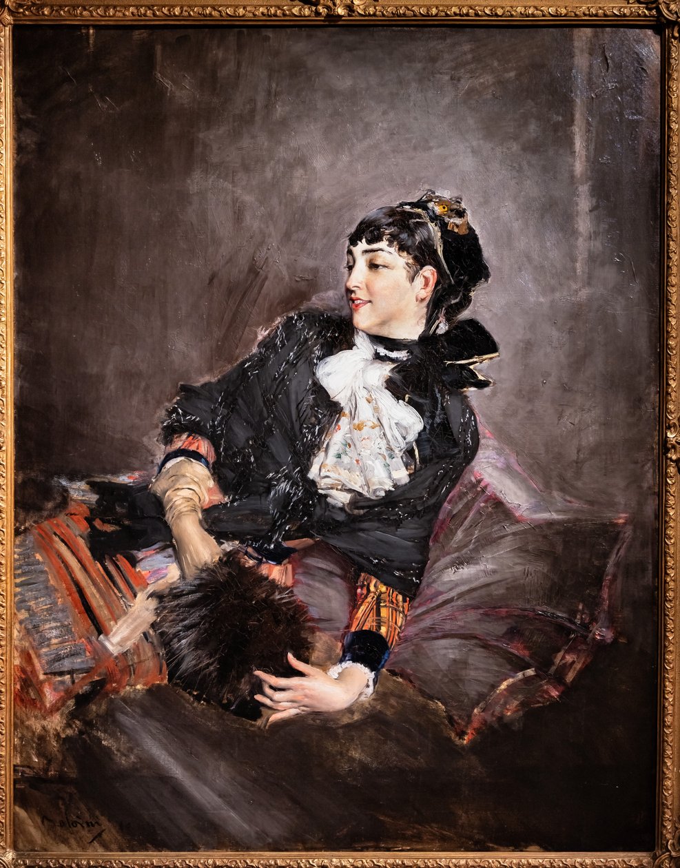 Rasty grófnője a kanapén alkotó: Giovanni Boldini