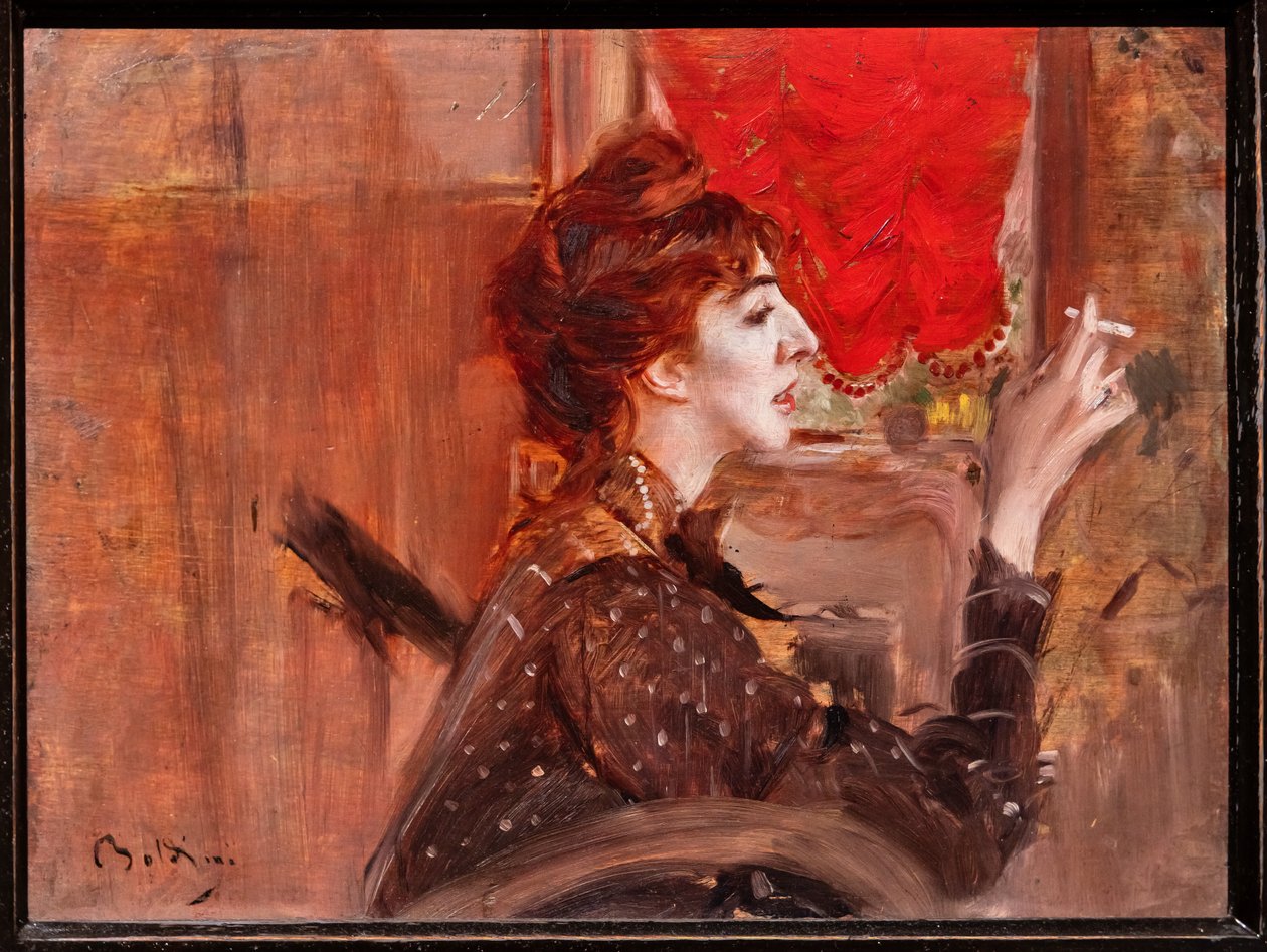 A vörös függöny alkotó: Giovanni Boldini