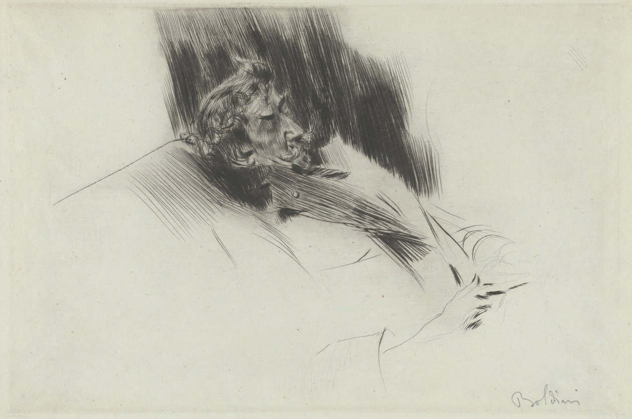 Whistler alszik alkotó: Giovanni Boldini