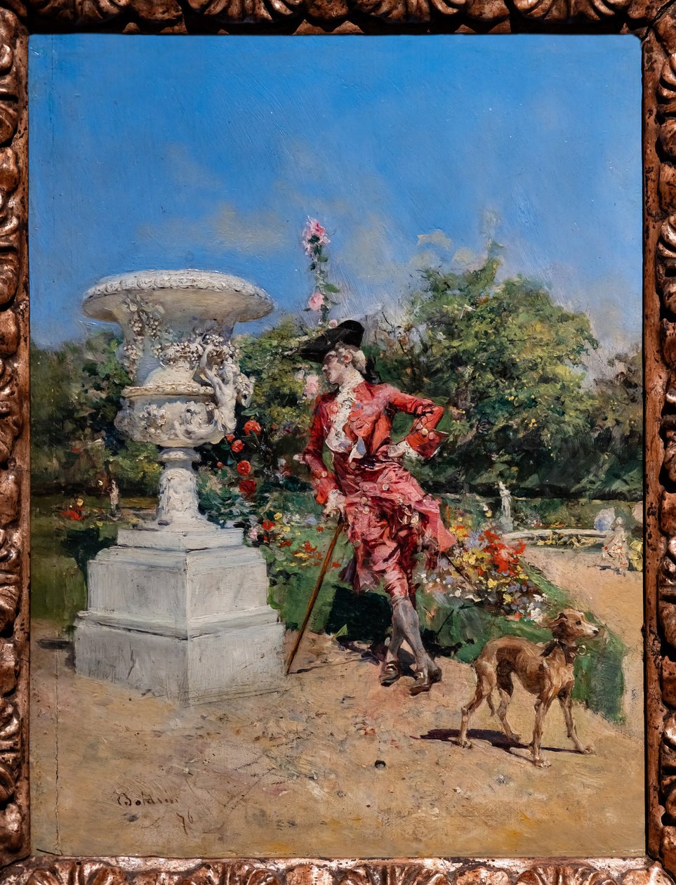 Fiatal márki Versailles-ban alkotó: Giovanni Boldini