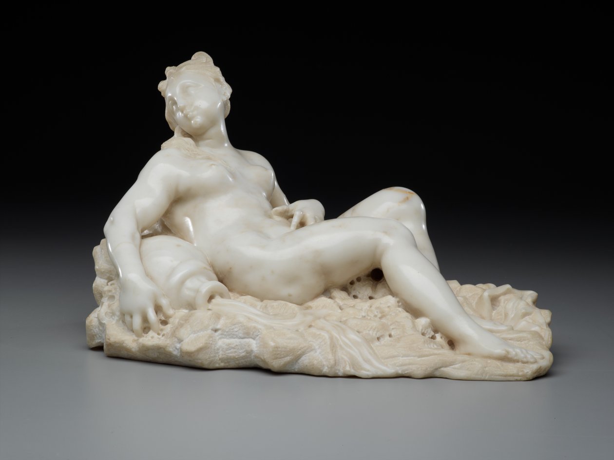 Fekvő nő, 1700 körül alkotó: Giovanni Bonazza