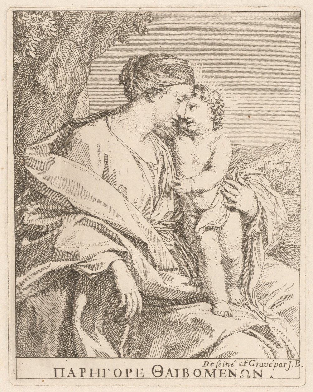A Szűz és a Gyermek alkotó: Giovanni Bottani