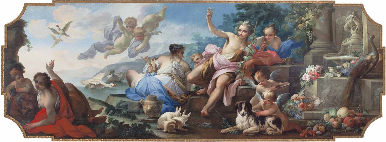 Ariadné Naxosz szigetén, avagy az ősz allegóriája alkotó: Giovanni Camillo Sagrestani