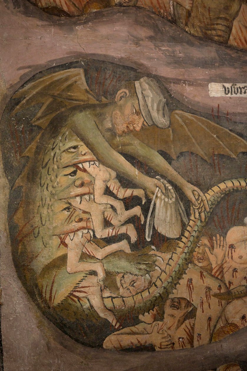 Utolsó ítélet, 1492 körül (3702475 részlet) alkotó: Giovanni Canavesio
