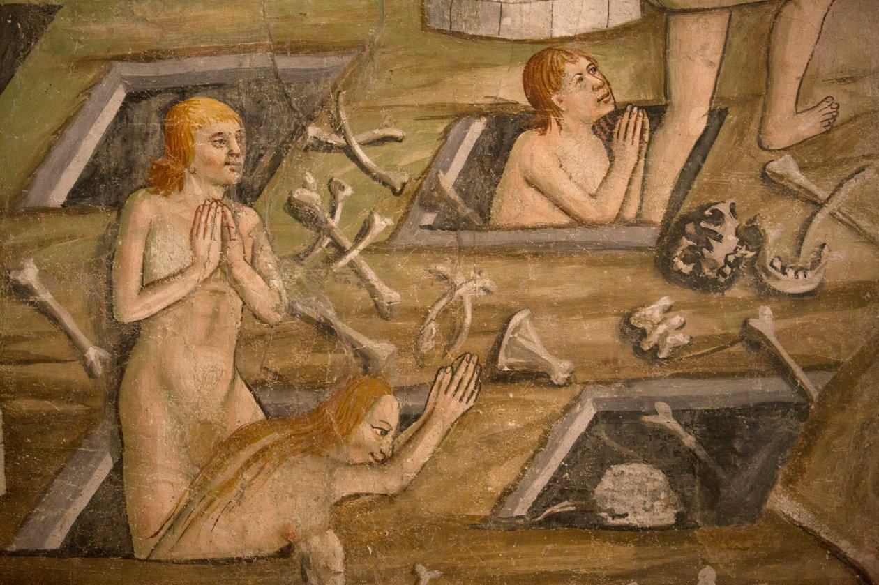 Utolsó ítélet, 1492 körül alkotó: Giovanni Canavesio
