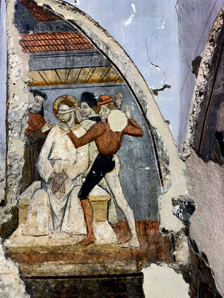 A fehér bűnbánók kápolnájának oratóriuma, Tende, 2024 (fotó) alkotó: Giovanni Canavesio