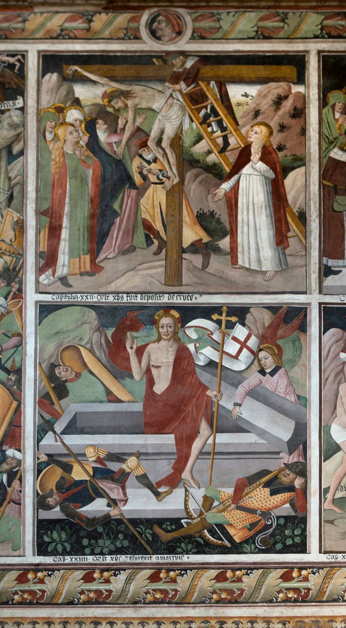 Jelenetek Krisztus szenvedéséből, 1492 körül alkotó: Giovanni Canavesio