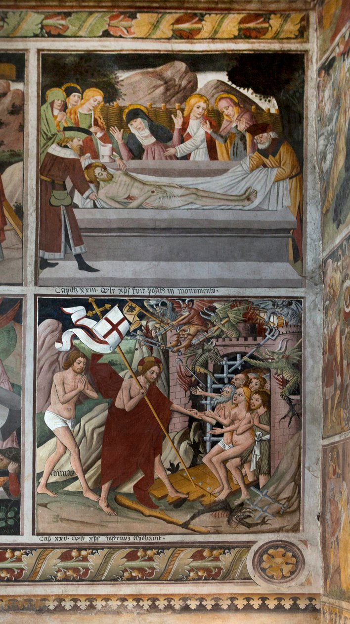 Jelenetek Krisztus szenvedéséből, 1492 körül alkotó: Giovanni Canavesio