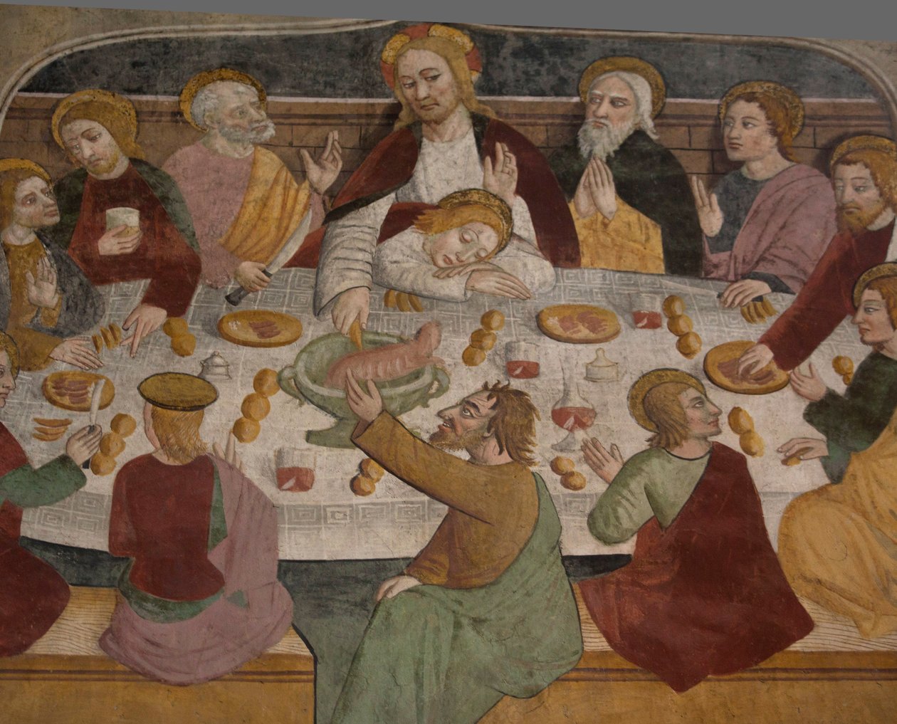 Jelenetek Krisztus életéből, 1492 körül alkotó: Giovanni Canavesio