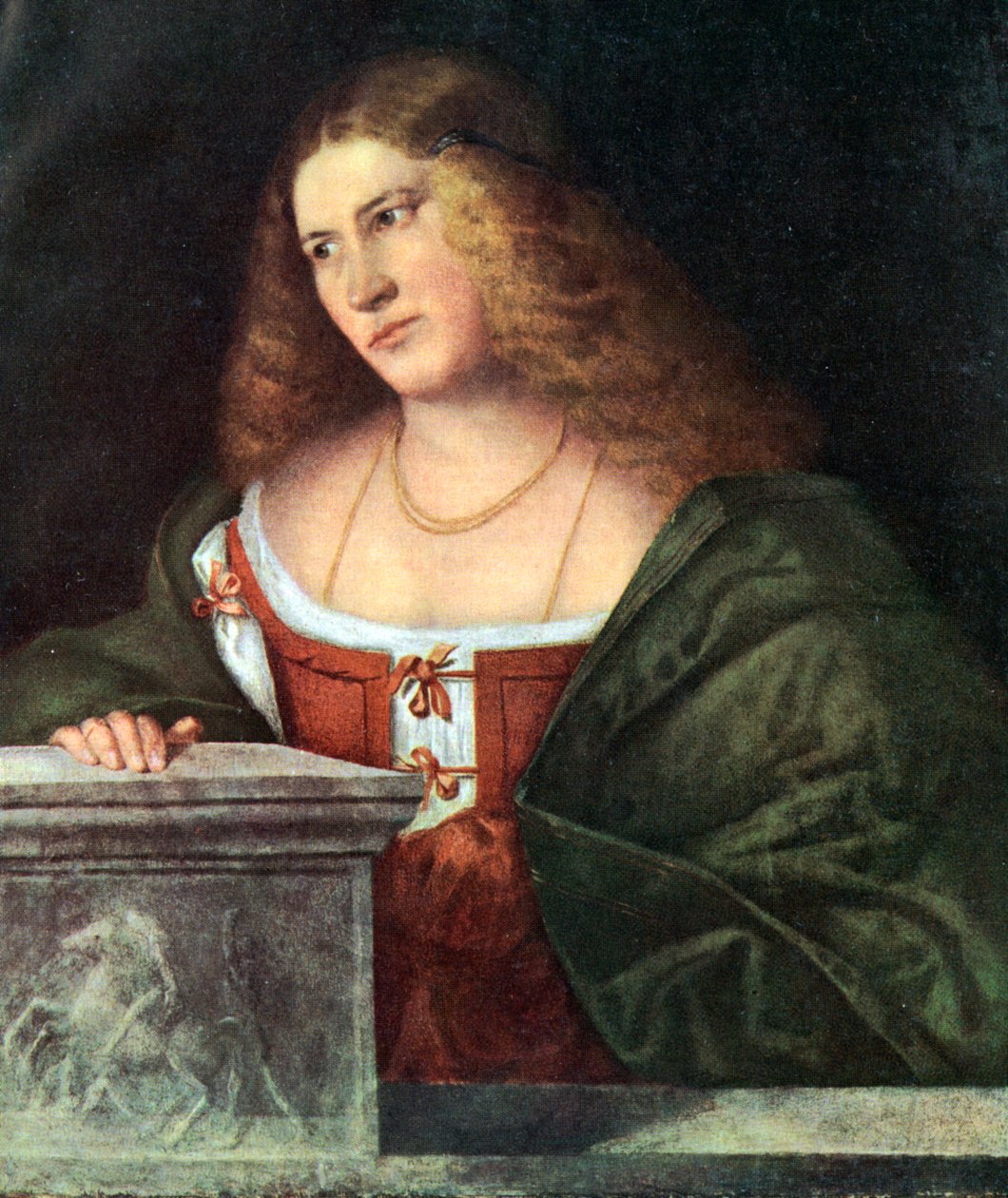 Női portré, 1485-1547, 1930. alkotó: Giovanni de Busi Cariani