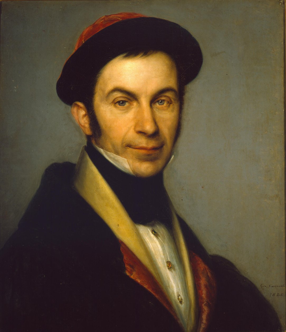 Olasz: Guglielmo Lochis gróf portréja Guglielmo Lochis gróf portréja alkotó: Giovanni Carnovali