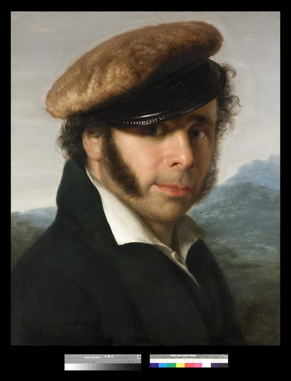 Pietro Ronzoni portréja, 1825 alkotó: Giovanni Carnovali