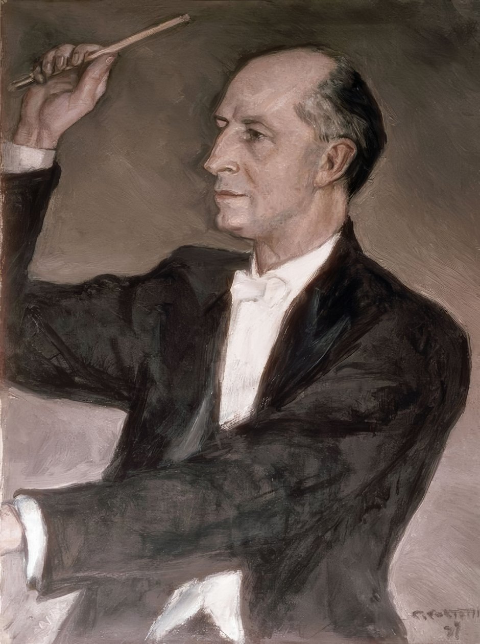 Carl Adolph Schuricht alkotó: Giovanni Costetti